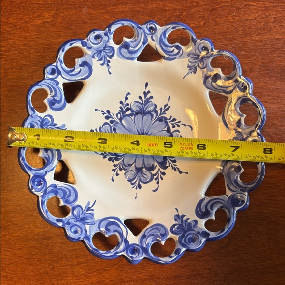 VESTAL Vintage Hand Painted Decorative Plates from Portugal set of 6 numbered - Picture 6 of 9